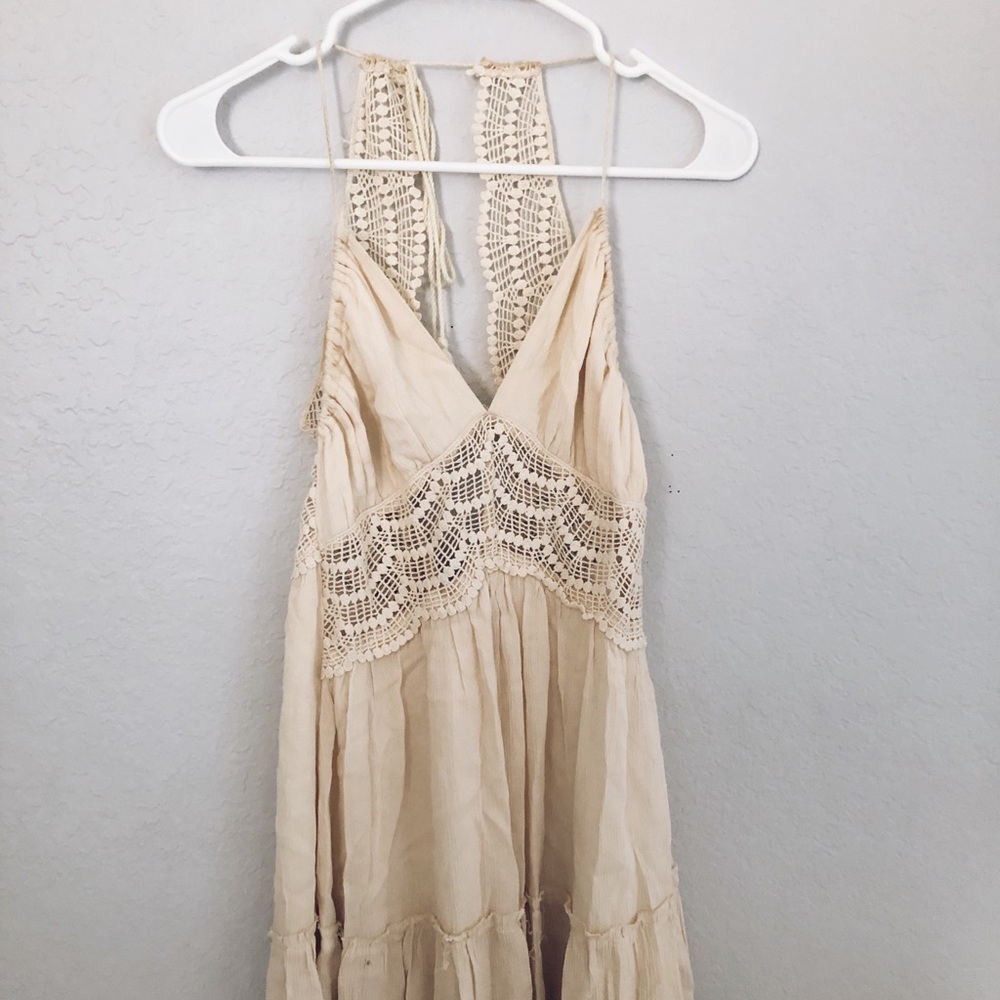 Lace flowy dress